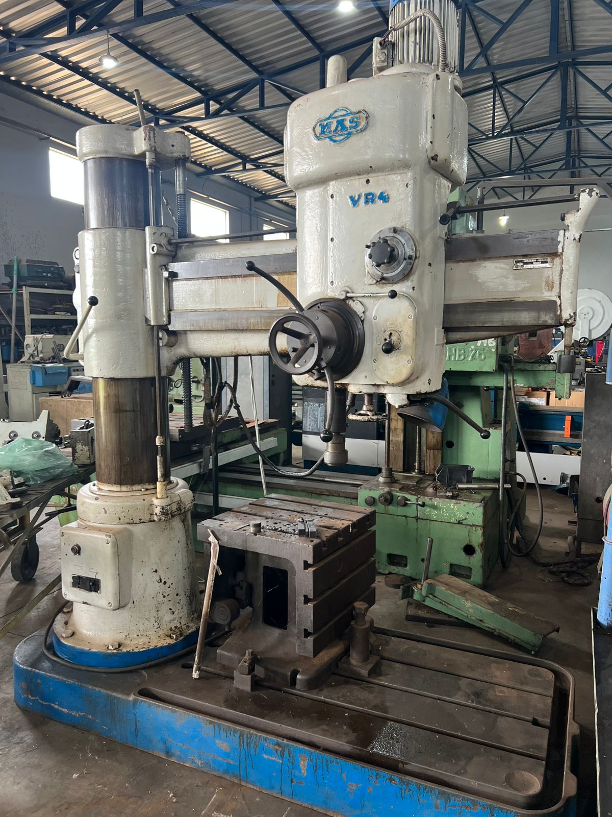 Furadeira Radial VR4 - MAS - WCM Máquinas | Empresa de Máquinas em Jaboticabal/SP