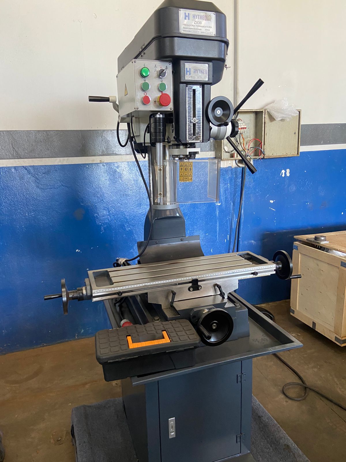 FURADEIRA FRESADORA CORREIA ZX30 - HYTHEQ - WCM Máquinas | Empresa de Máquinas em Jaboticabal/SP