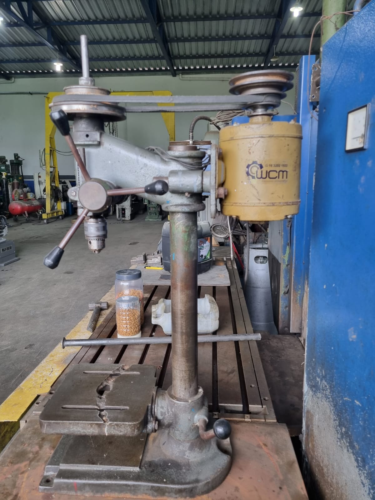 Furadeira De Bancada 1/8 X 5/8 - WCM Máquinas | Empresa de Máquinas em Jaboticabal/SP